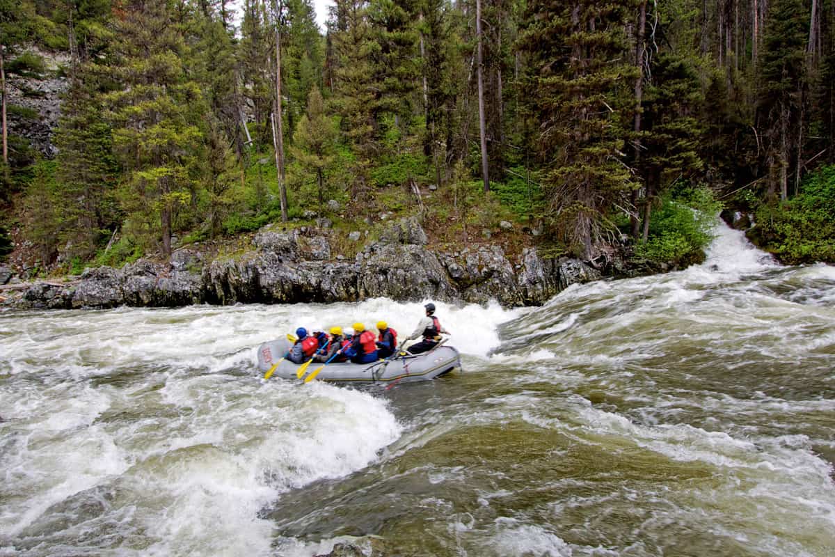 Middle Fork of the Salmon River Rafting Whitewater Guidebook
