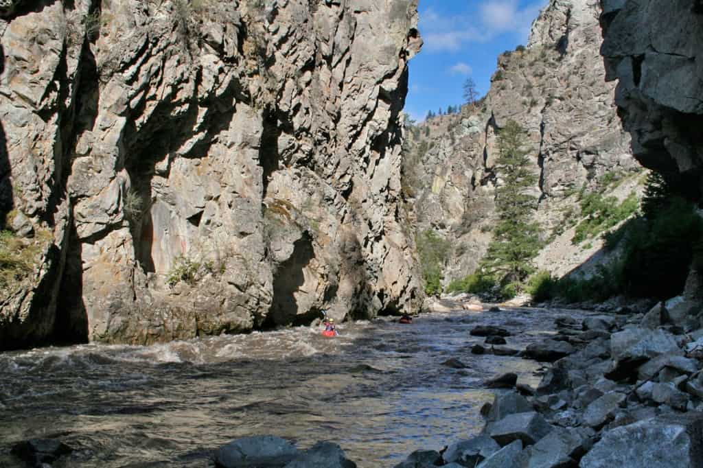 One of Big Creek's beautiful canyons