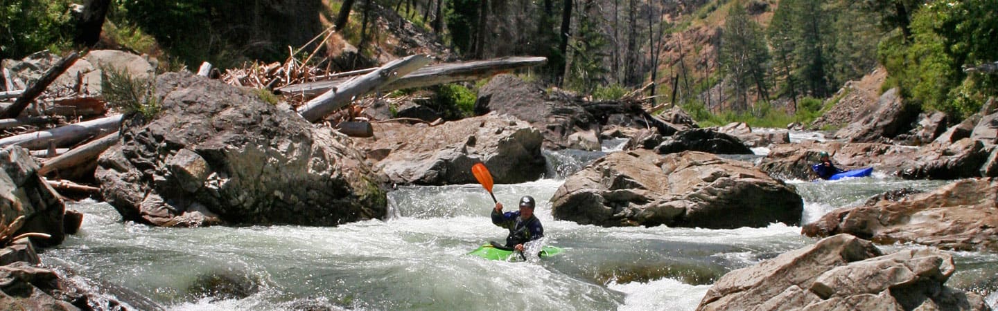 Kayaking on Idaho’s Big Creek