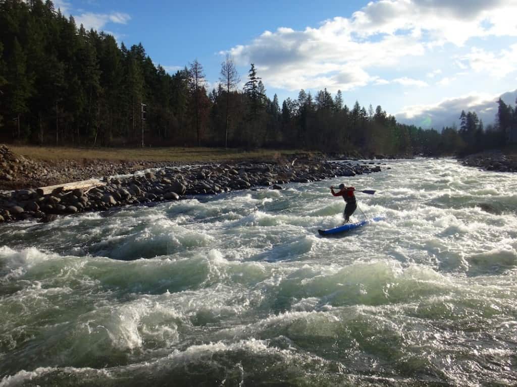 Lower Dam Rapid on the Hood River