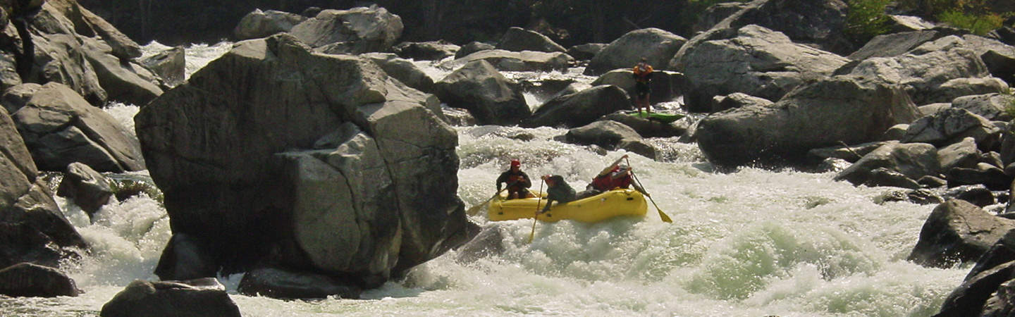 Rafting Mushroom Rapid on Cherry Creek