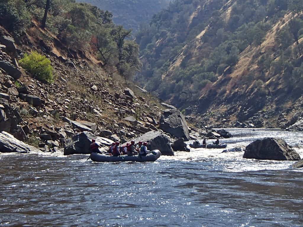 Pinball Rapid on the Tuolumne River