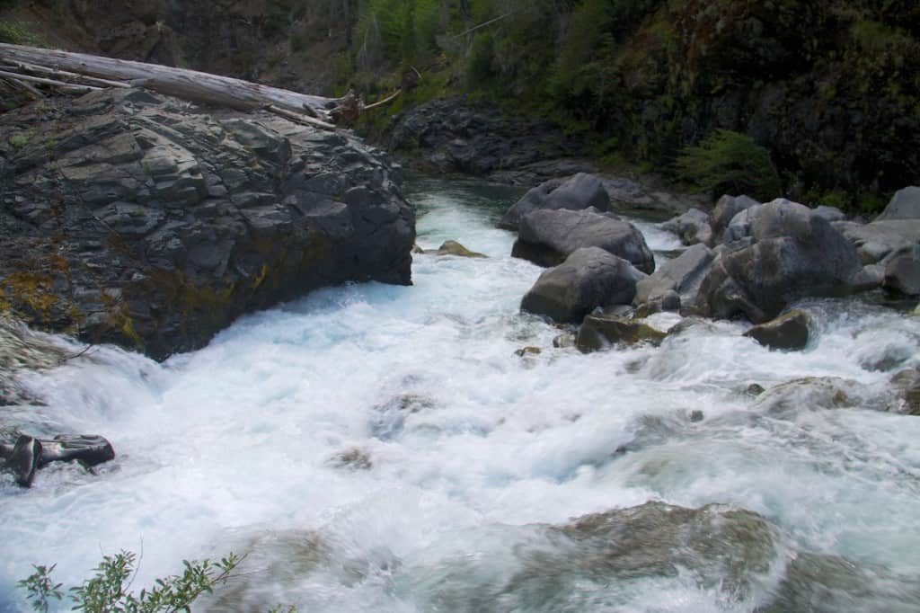 The Portage Rapid on the Chetco River