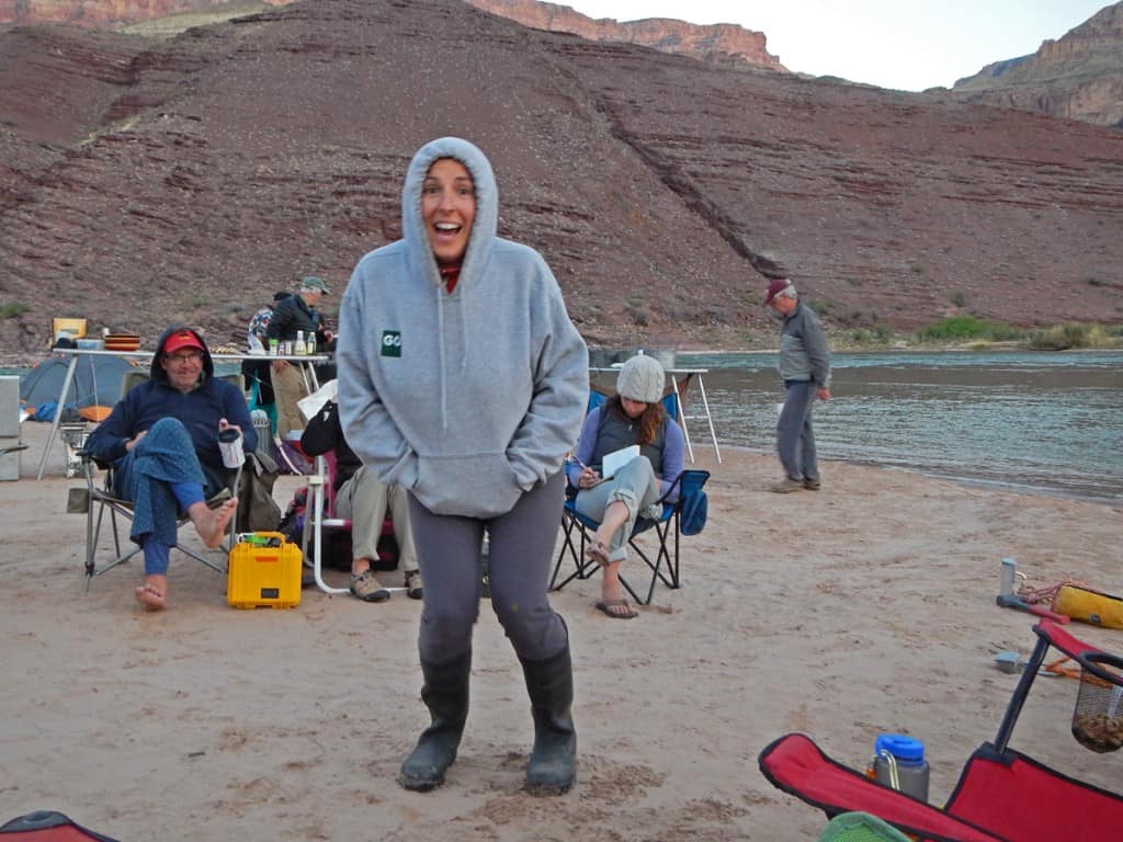 Rubber Boots in the Grand Canyon