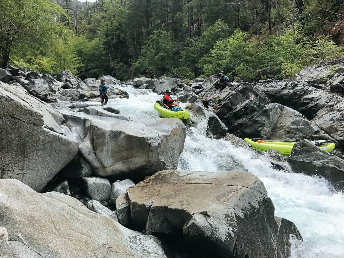Kayaking Wilson's Way on the Chetco River