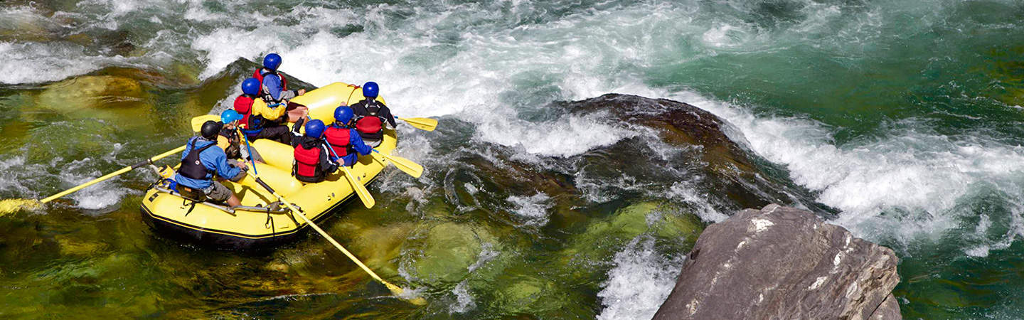 Rafting the Paro Chhu in Bhutan