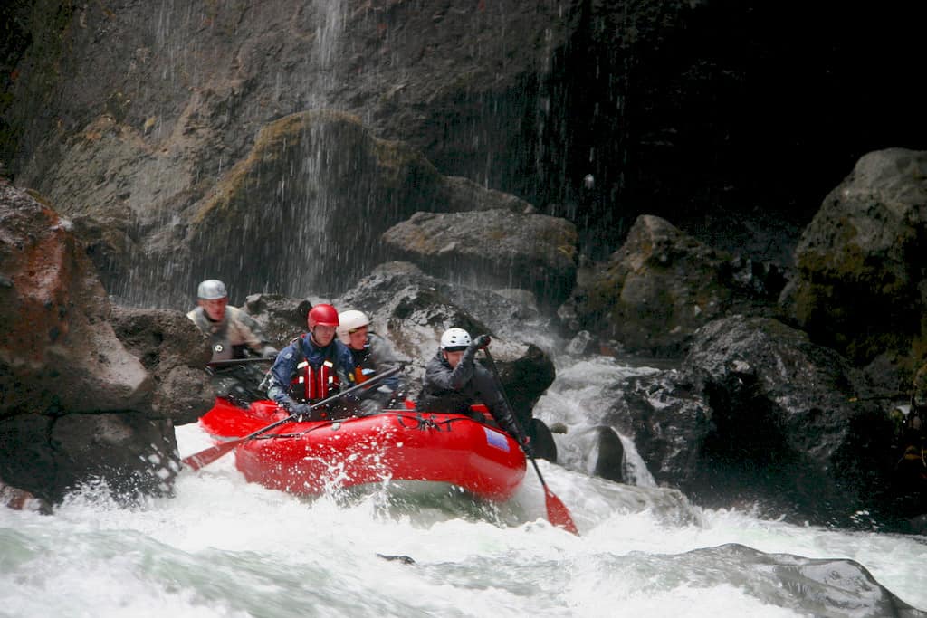 Boulder Rapid on the Sandy River