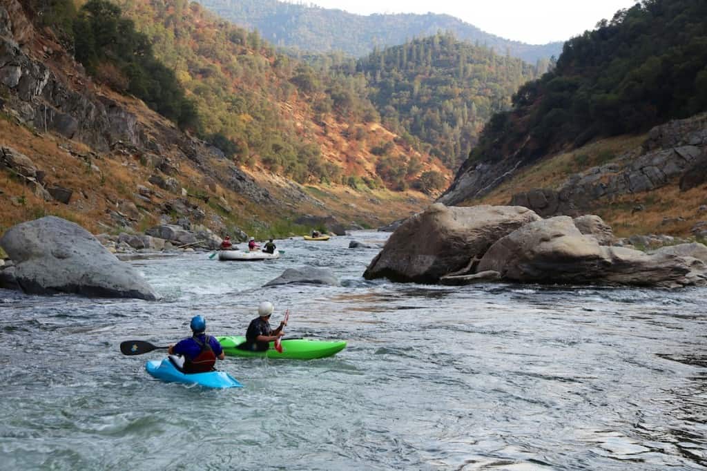 Death Rock Rapid on the Stanislaus River