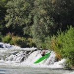 Kayaker at Ti’lomikh Falls