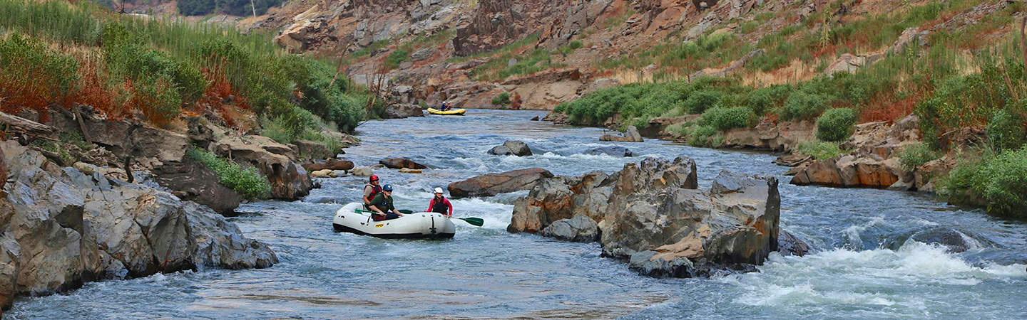 Rapid just before Rose Creek