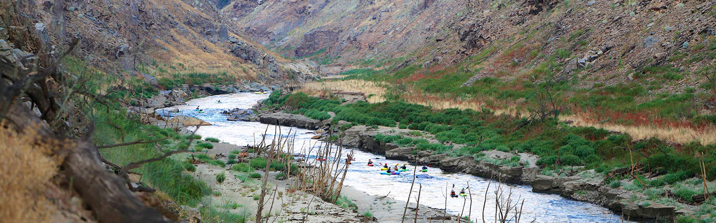 The Stanislaus River after many years under New Melones Reservoir