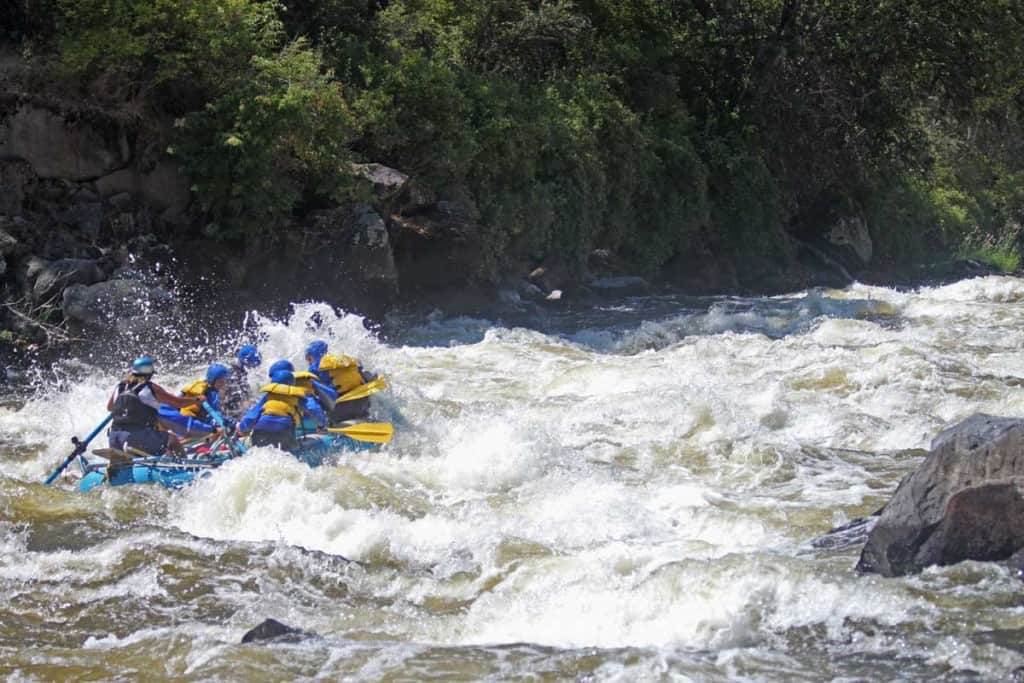 Caldera Rapid on the Upper Klamath River