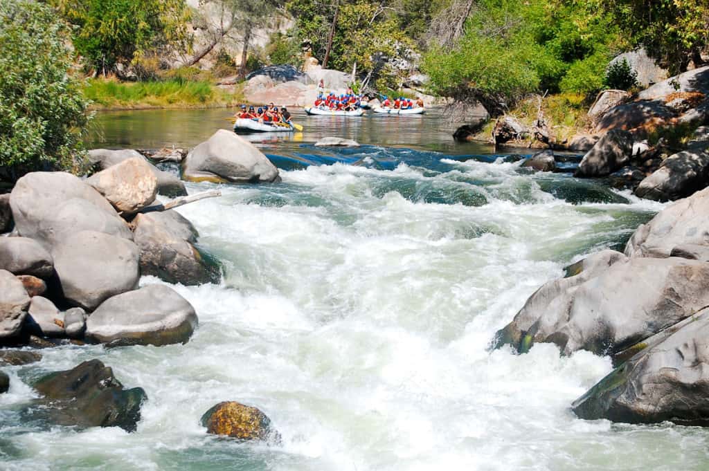 Dead Man's Curve on the Lower Kern River