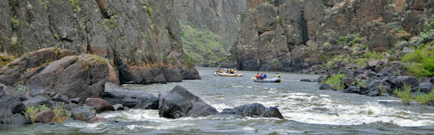Rafting on the Middle Owyhee River