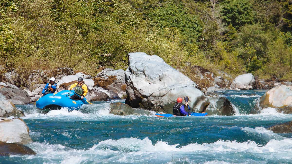 Slalom Course on the South Fork of the Smith River