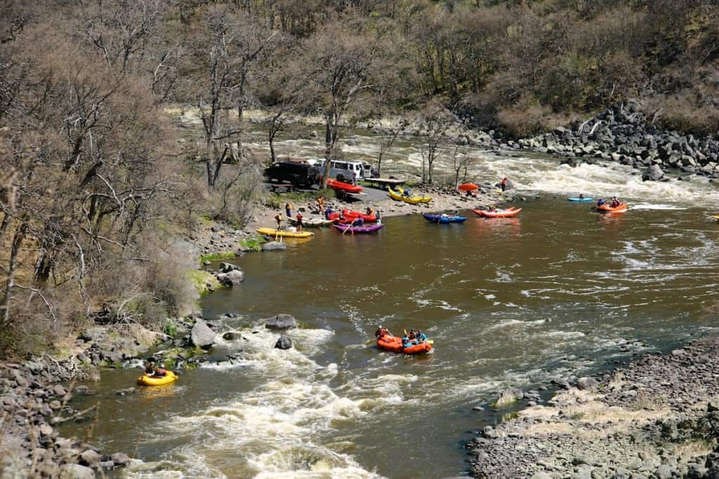 Put-in for the Upper Klamath River