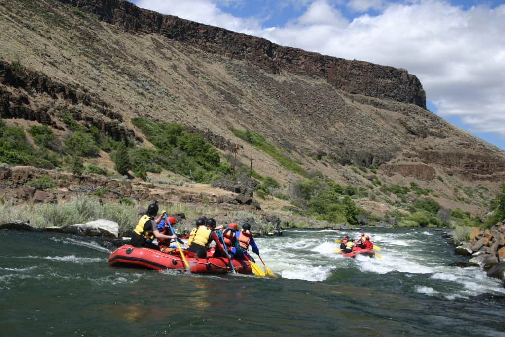 Wapinitia Rapid on the Deschutes River