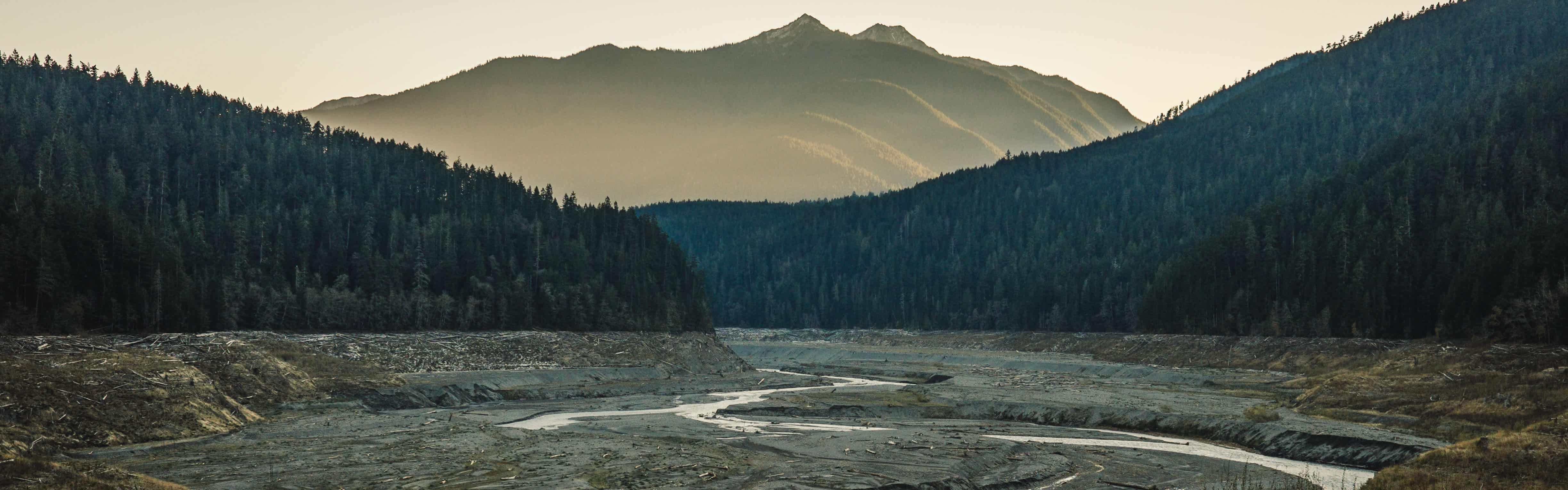 Elwha River through the Former Mills Reservoir | Photo by Nate Wilson