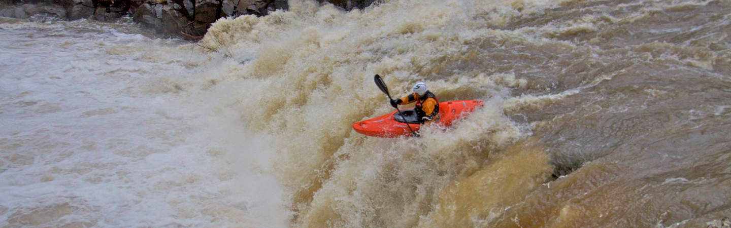 Little Klickitat Falls at a juicy flow (1200 cfs)