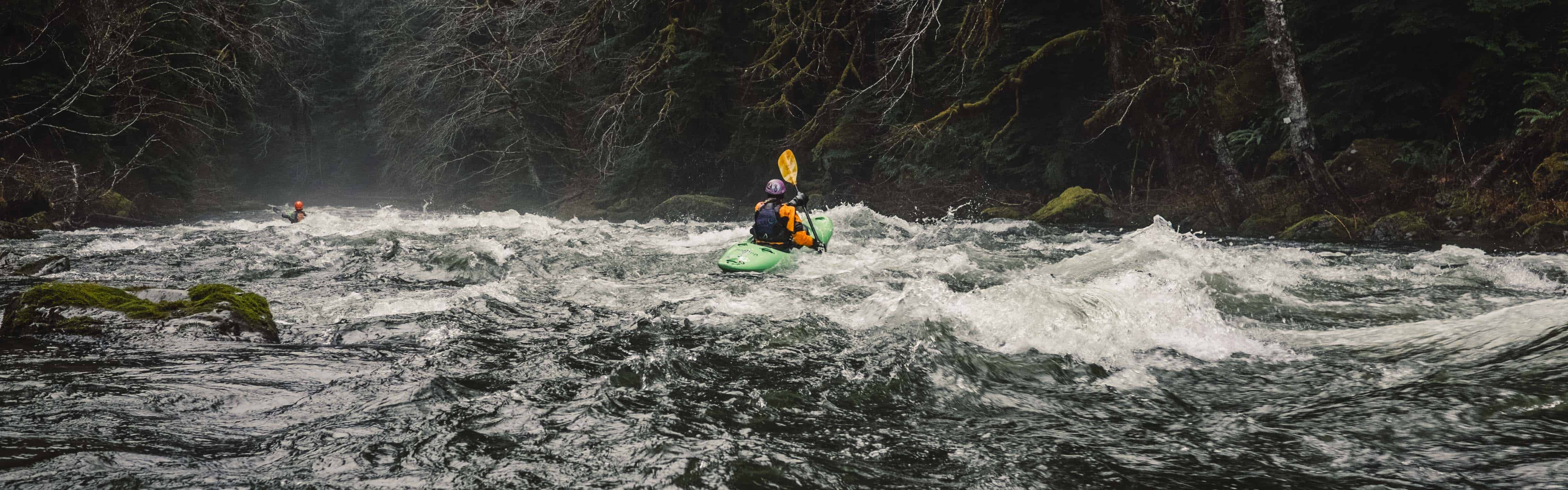 Sol Duc River Kayakers | Photo by Nate Wilson