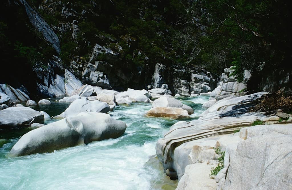 Beautiful granite on the Middle Fork of the Feather River