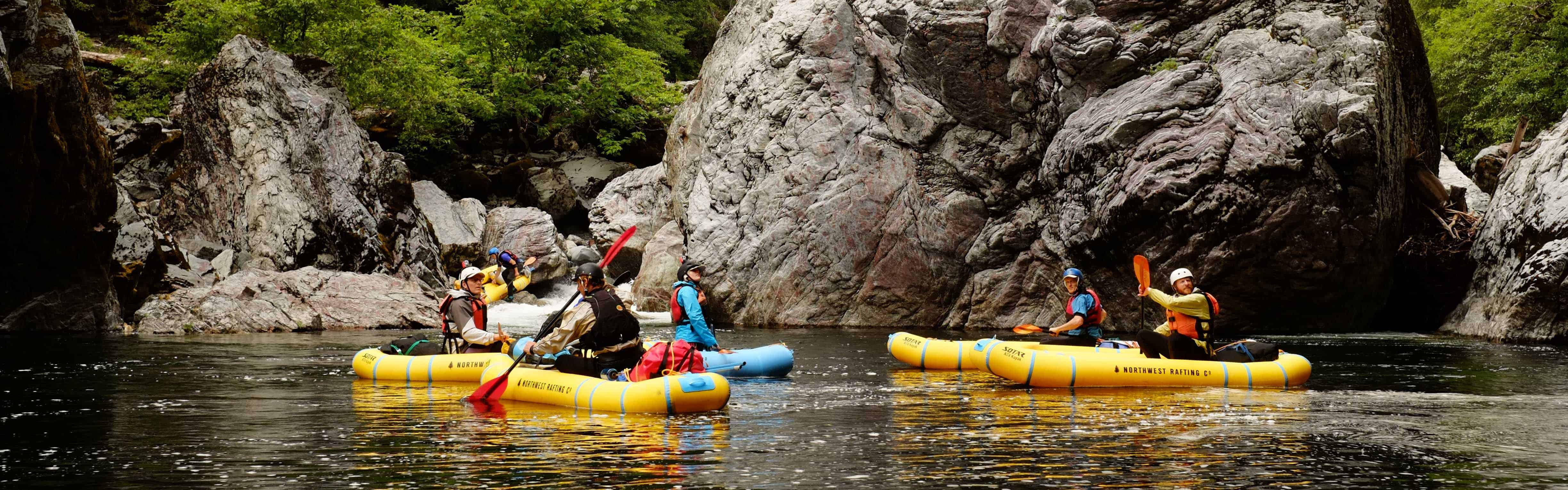 Looking upstream at Conehead Rapid. Photo by Nate Wilson