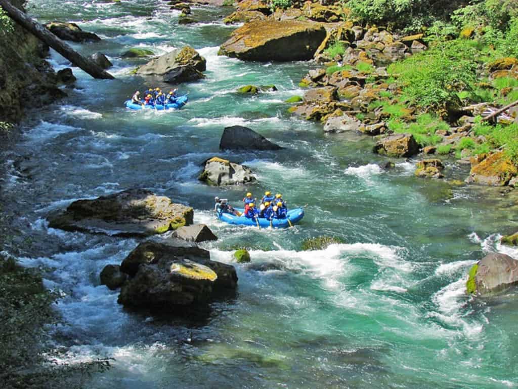 Pinball Rapid on the North Umpqua River