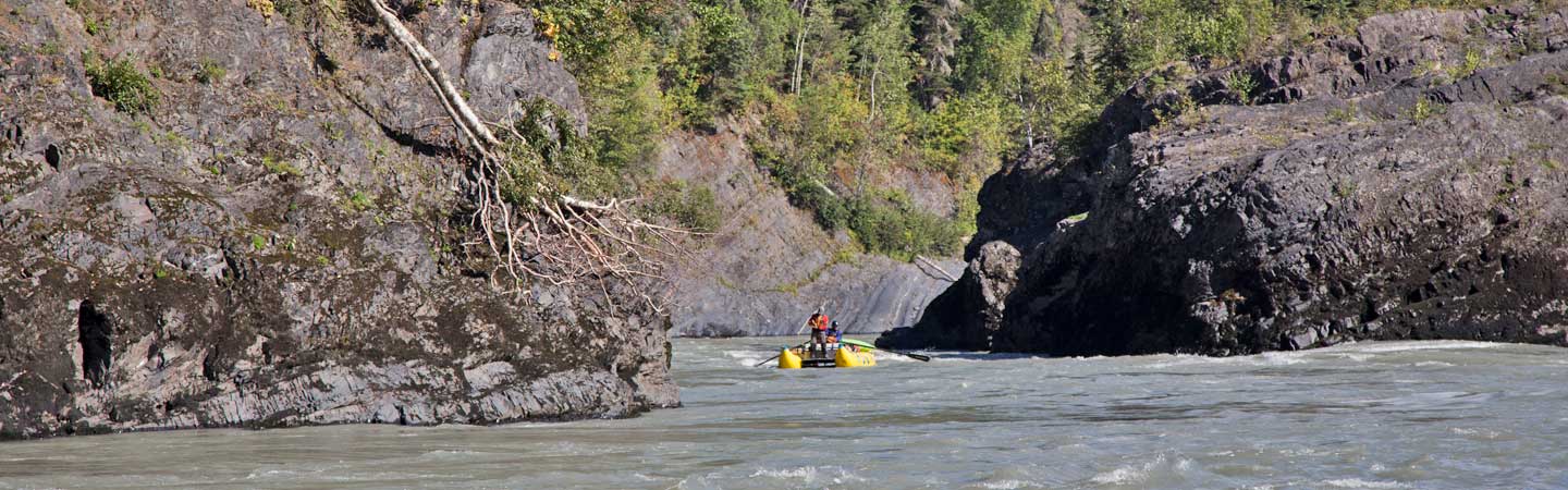 Cataraft on the Nass River