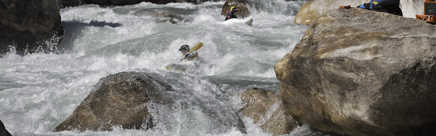 Kayaking on the Upper Mo Chhu