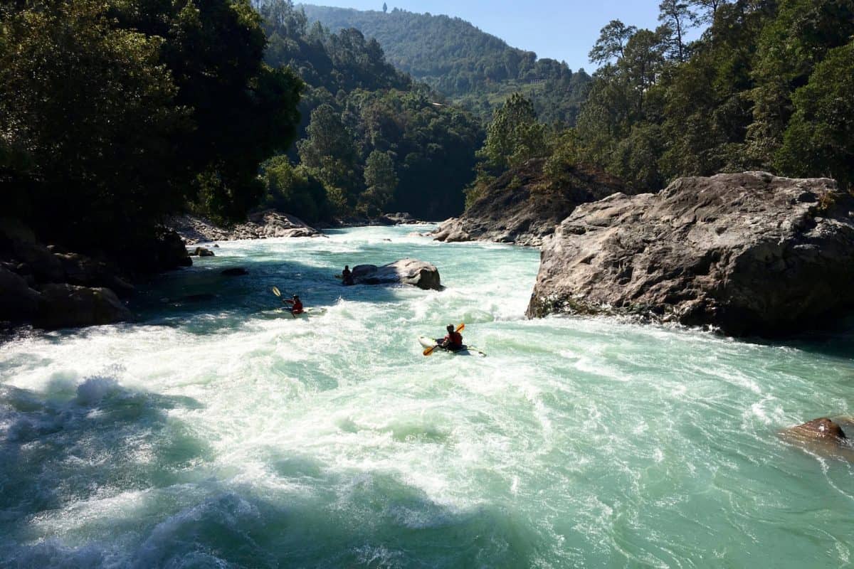 Big water fun on the Upper Pho Chhu