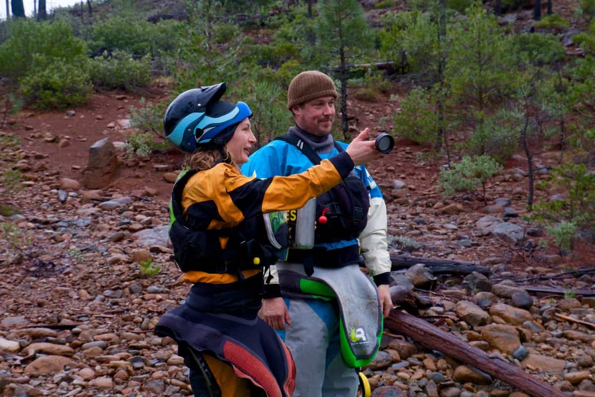 Dry suits and warm hats