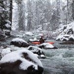 Winter Boating on the South Fork of Rough and Ready Creek