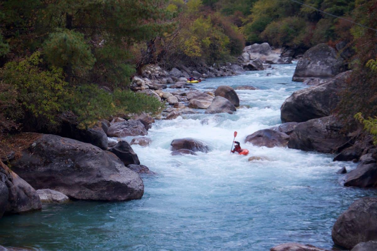 Bridge Rapid on Paro Chhu