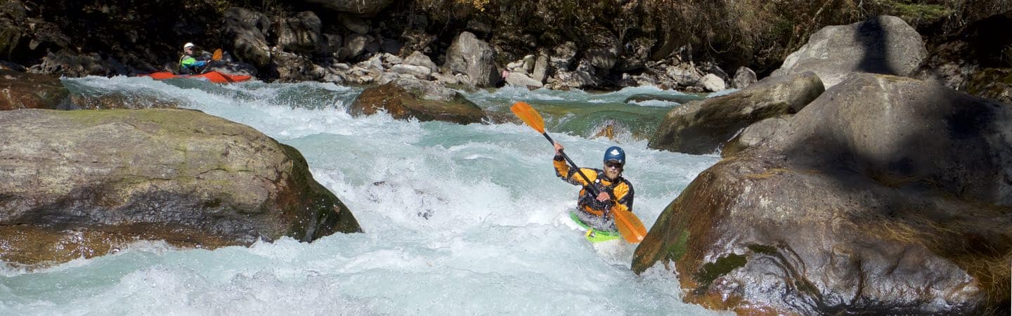 Kayaking Jessica’s Falls on the Upper Thimphu Chhu in Bhutan