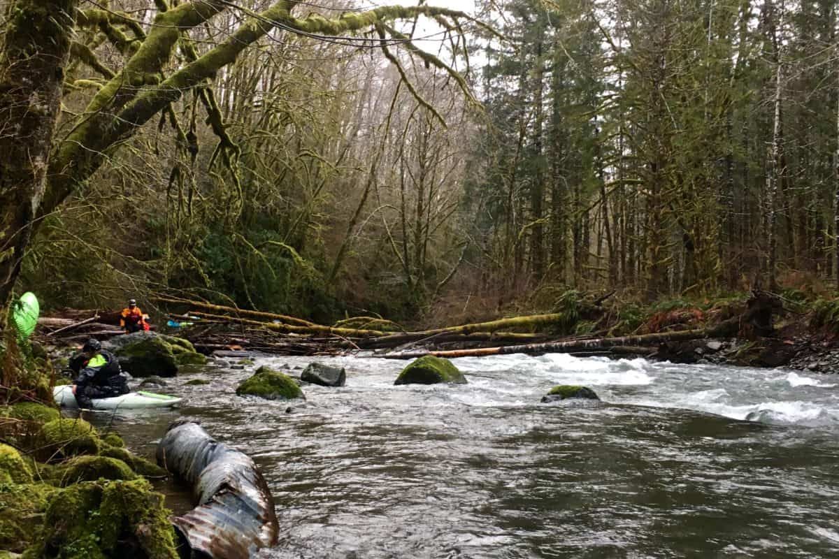 Jordan Creek Log Jam