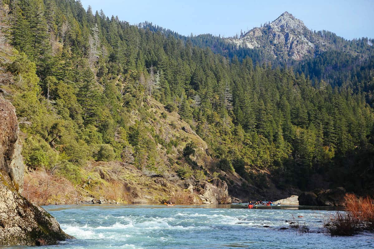 Kayakers on the Illinois River