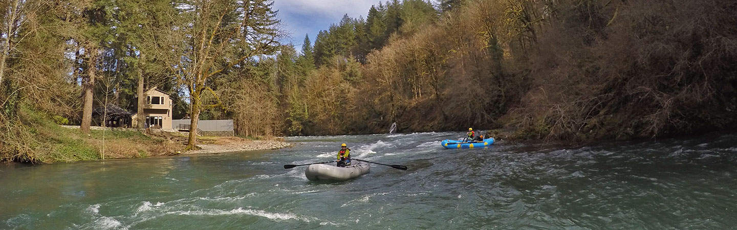 Typical Scenery on the Washougal River