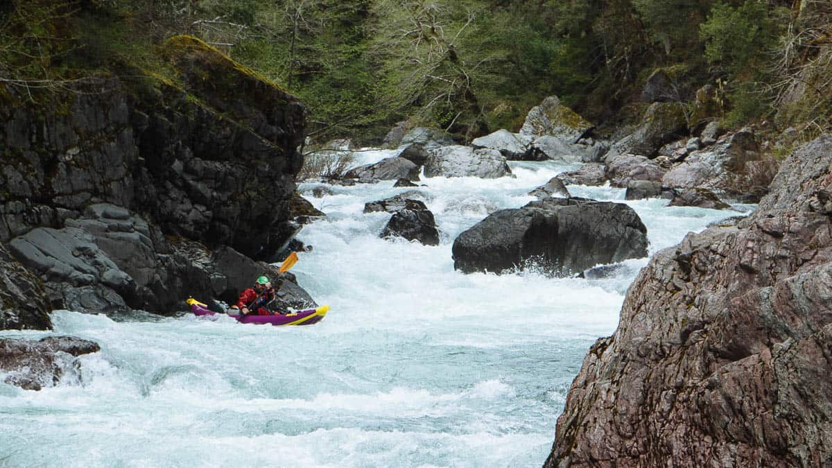 North Fork Falls on the North Fork of the Smith River