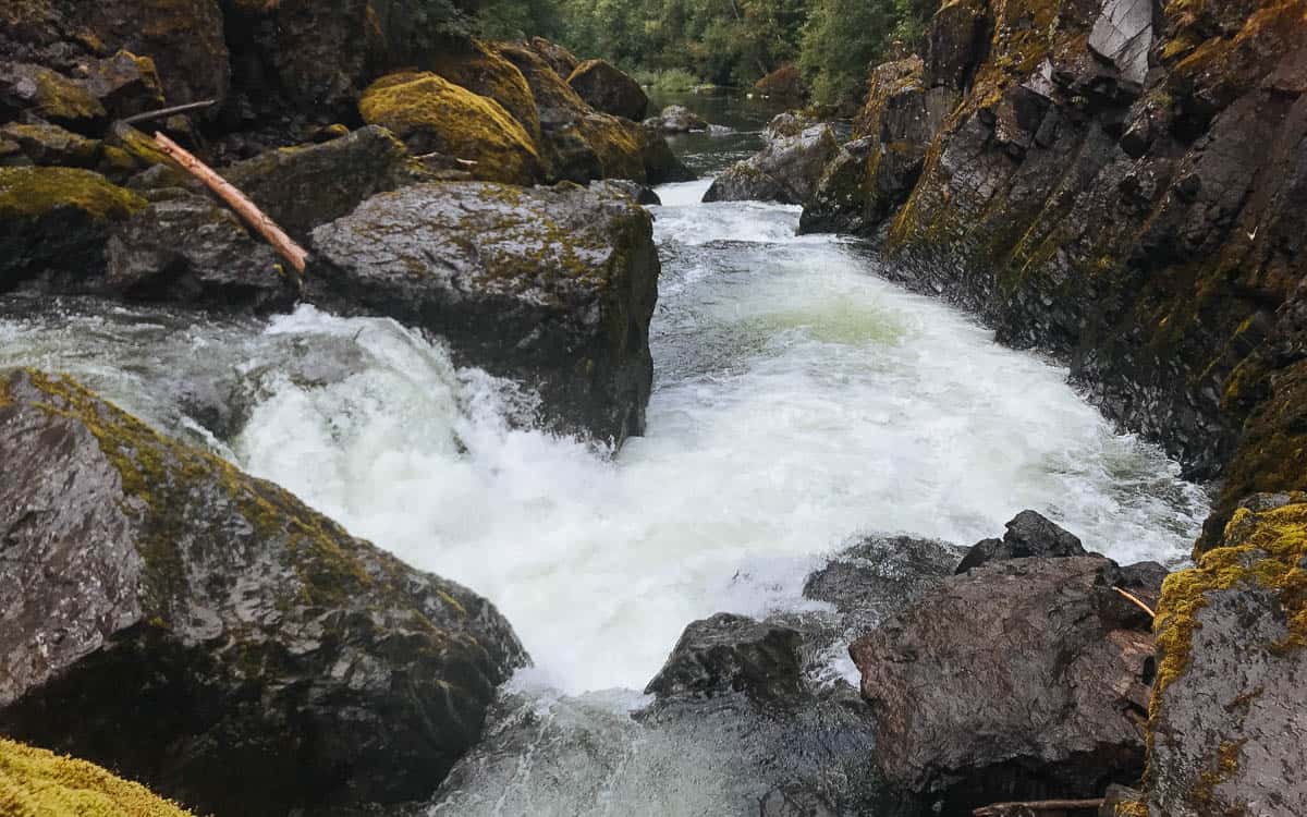 Chute to Kill Rapid on the Collawash River