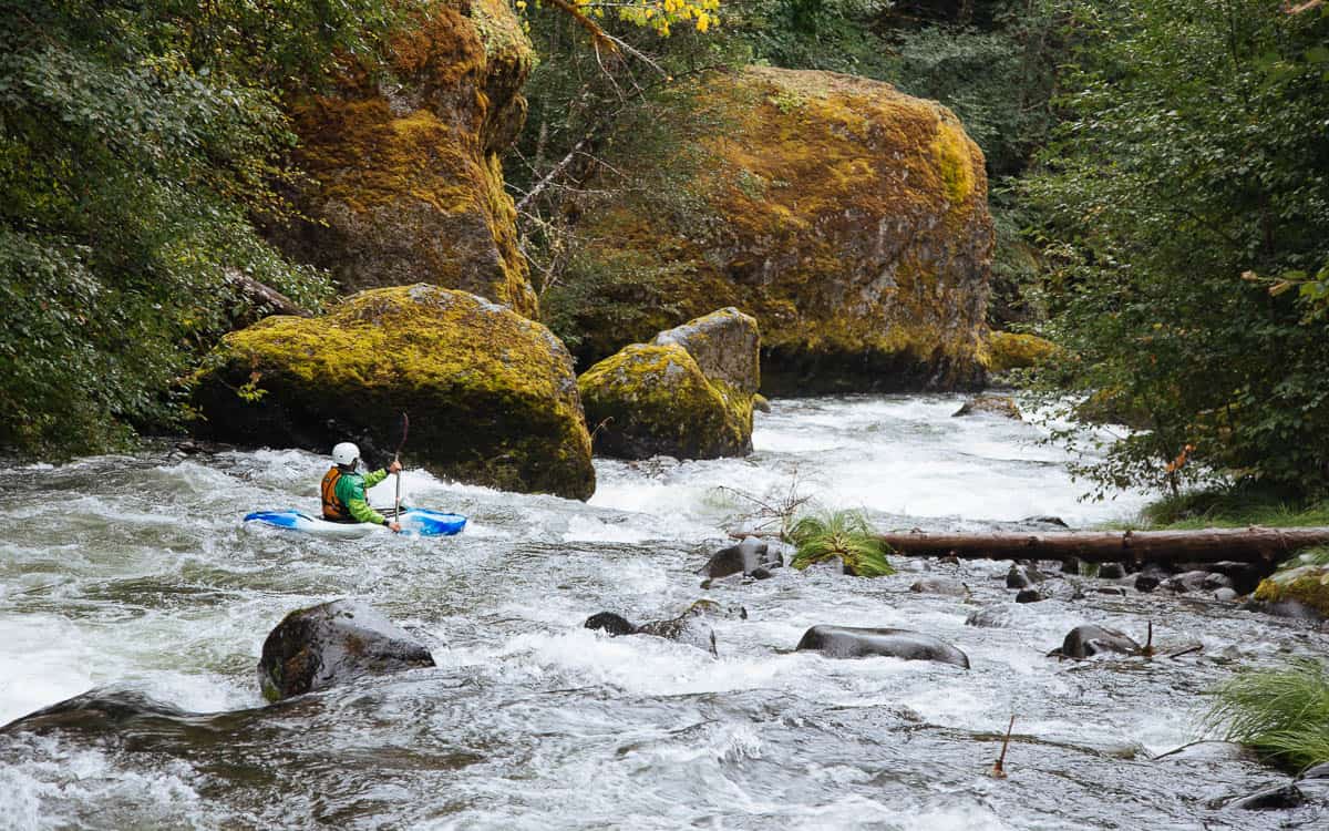 One of the fun rapids upstream of Boulderdash Rapid