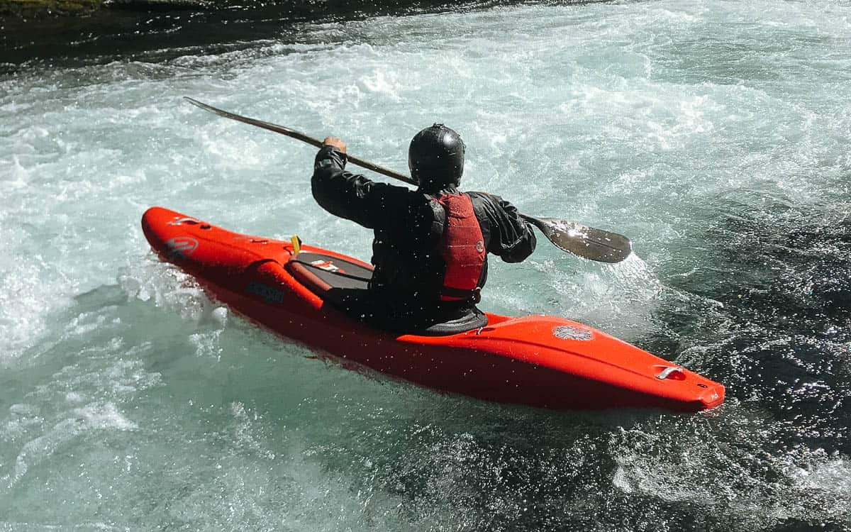 Jackson Nirvana Kayak on the White Salmon River