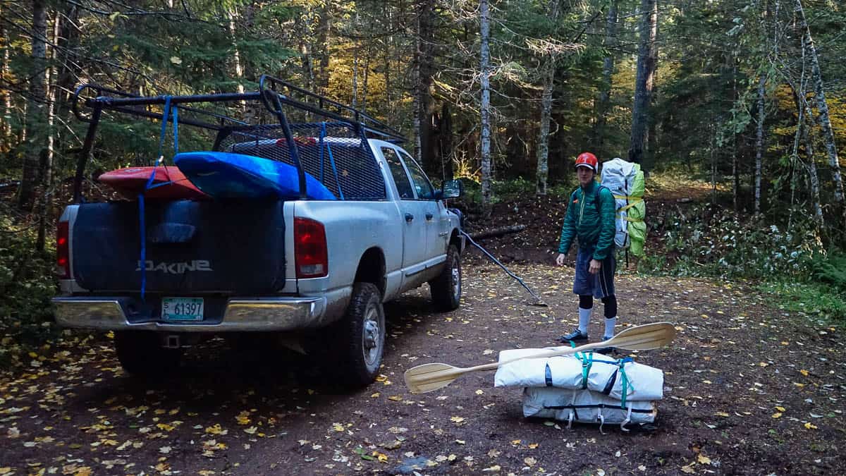 Beginning of hike at Road 4611