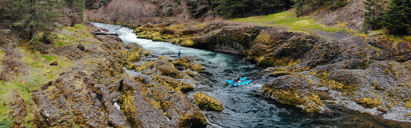 The Narrows on the Upper Clackamas River