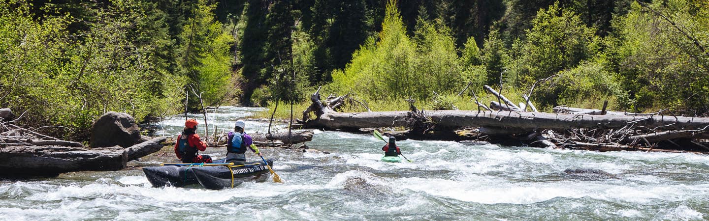 Typical whitewater on Eagle Creek