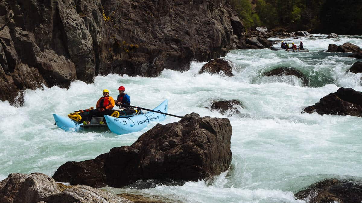 Green Wall Rapid at 1400 cfs
