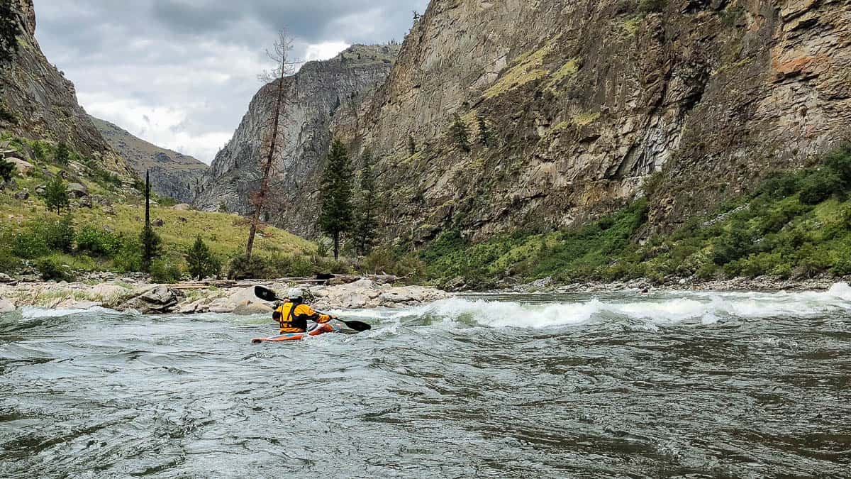 Porcupine Rapid is also known as Wall Creek Rapid