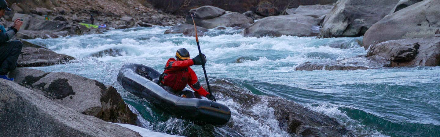 Inflatable Kayak on Section II of the Kekemeren River