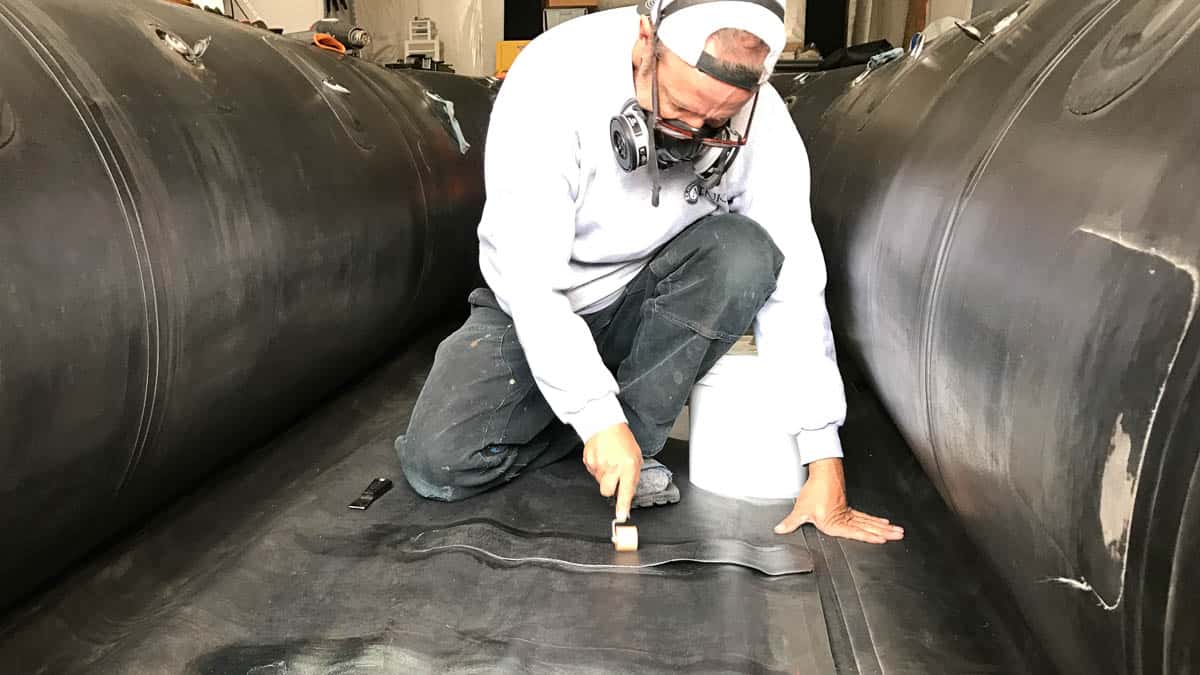Hypalon Inflatable Boat Repair | Whitewater Guidebook