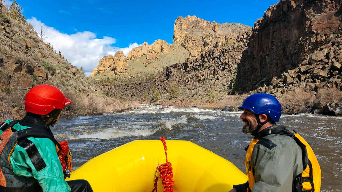 Initiation Rapid above Smith Rocks State Park