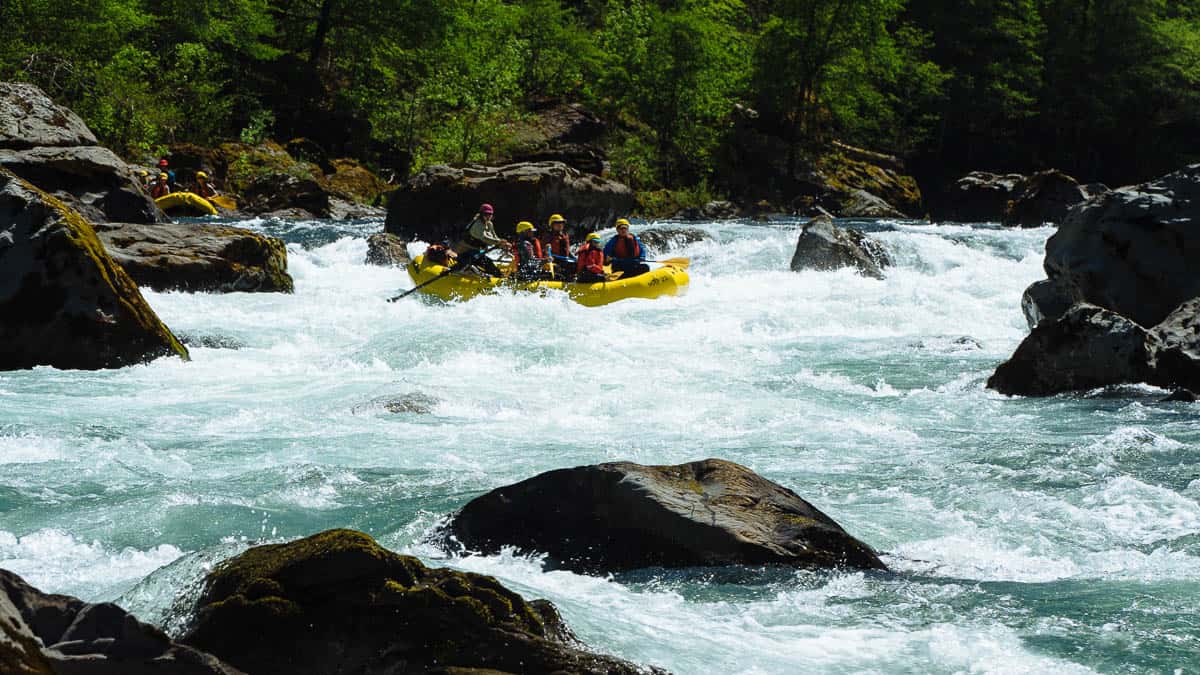 Holey Pohle Rapid on the Illinois River